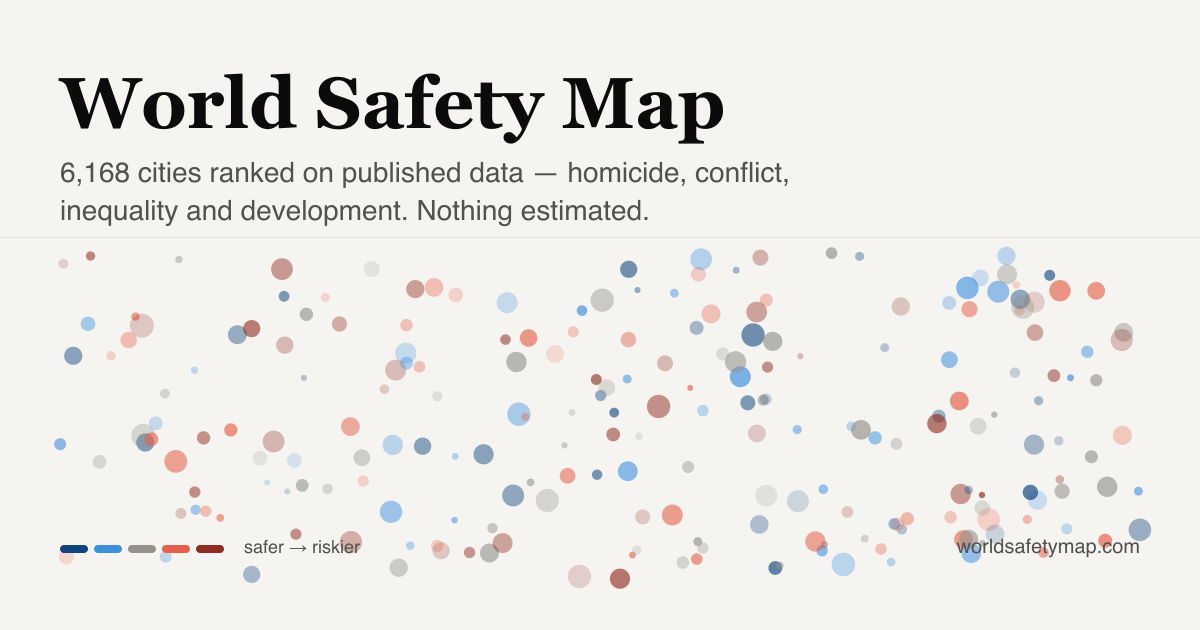 Northern Countries Map Is Makassar Safe? Safety Score 77/100 — Indonesia | World Safety Map